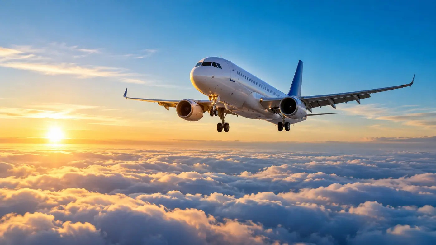 Illustrative aircraft representing the aerospace industry